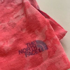 The North Face v-neck slim fit ombré tee shirt